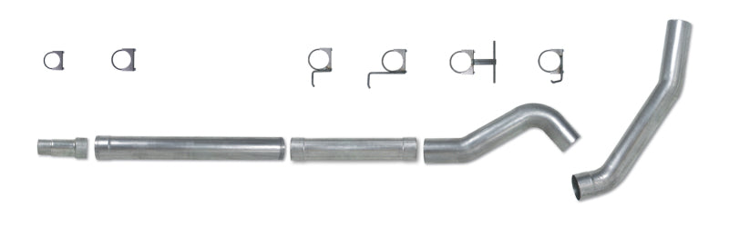 Diamond Eye KIT 5in Catback MFLR RPLCMENT PIPE Single AL: 03-07 FORD 6.0L F250/F350 - GTR Auto