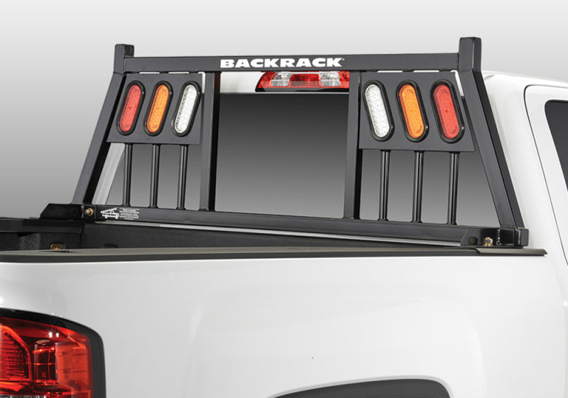 BackRack 19-23 Silverado/Sierra (New Body Style) Three Light Rack Frame Only Requires Hardware - GTR Auto