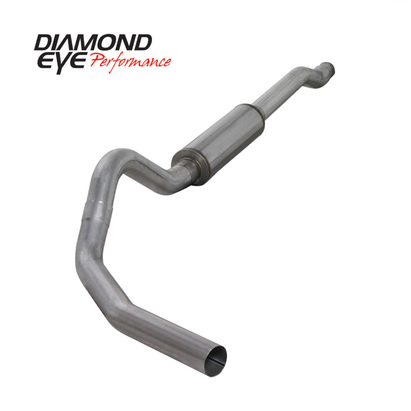 Diamond Eye KIT 4in Catback Single AL: 03-07 FORD 6.0L F250/F350 - GTR Auto