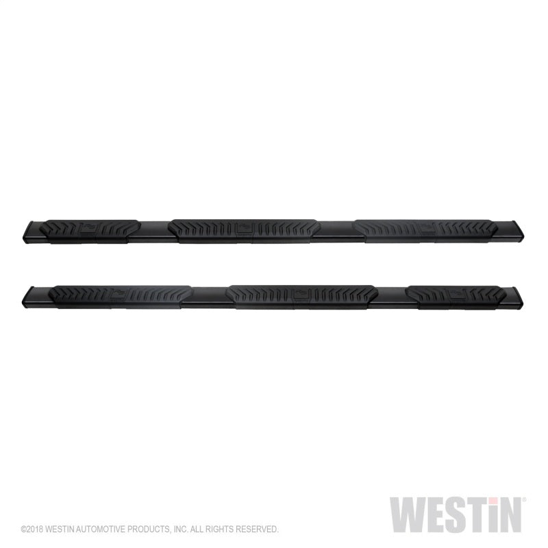 Westin 2019 Chevrolet Silverado/Sierra 1500 Crew Cab (5.5ft) R5 Modular Nerf Step Bars - Black - GTR Auto