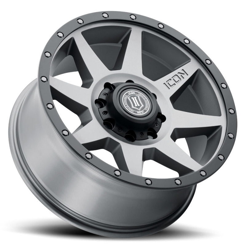 ICON Rebound 20x9 8x170 6mm Offset 5.25in BS Titanium Wheel - GTR Auto
