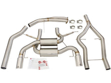 Load image into Gallery viewer, aFe MACHForce XP SS-304 Polish Tip 3.0in-2.5in Dia Cat Back Exhaust 11-13 BMW 335i (E90/E92) 3.0L - GTR Auto