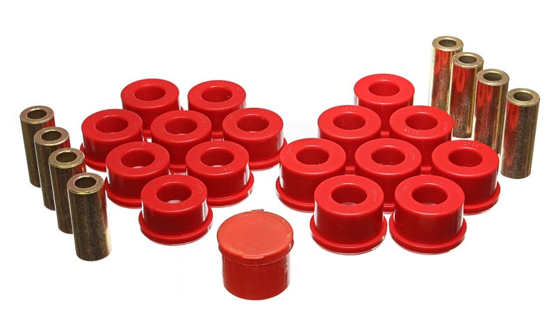 Energy Suspension Control Arm Bushings - Rear - Red - GTR Auto