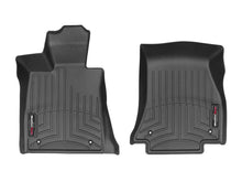 Load image into Gallery viewer, WeatherTech 2016+ BMW 7-Series Front FloorLiner - Black (w/ Rear Executive Lounge Seating Package) - GTR Auto