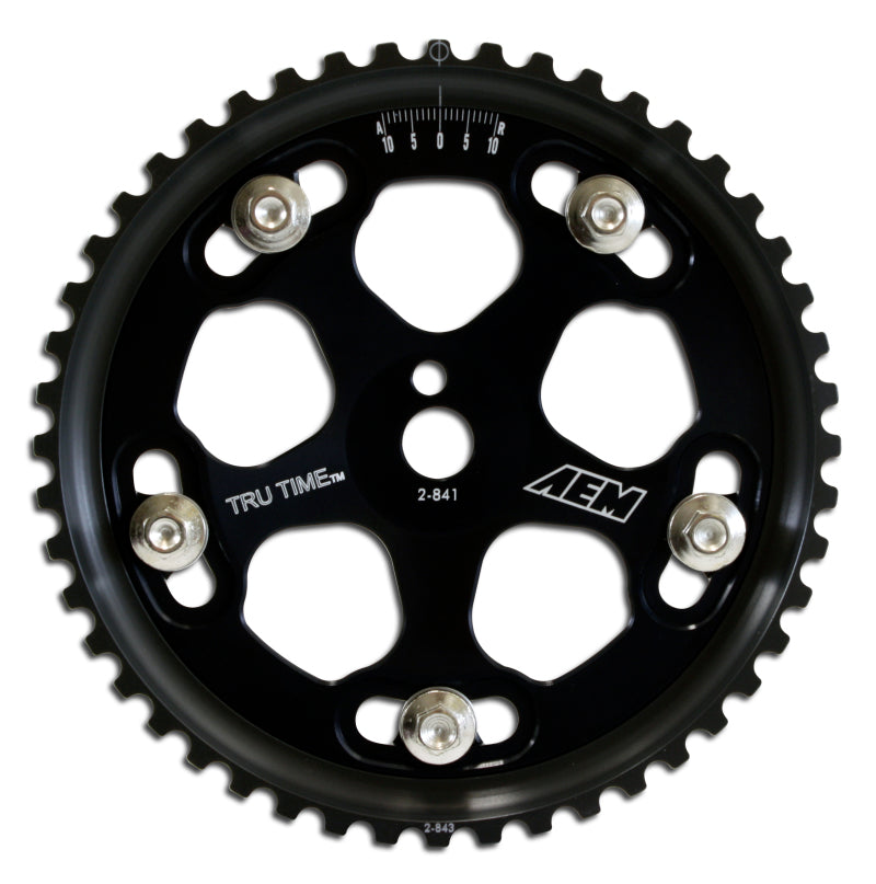 AEM Evo 8 & IX Black Tru-Time Cam Gear - GTR Auto