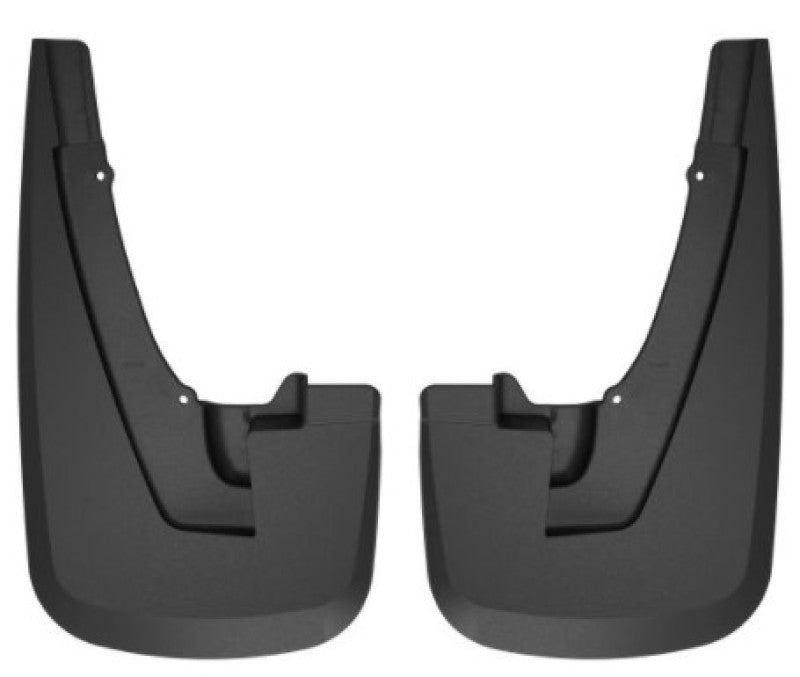 Husky Liners 19-22 RAM 2500/3500 w/o OEM Fender Flares Custom Front Mud Guards - Black - GTR Auto