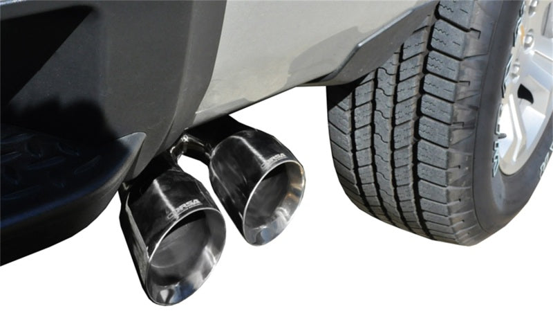 Corsa 14-19 GMC Sierra/Chevy Silv 1500 Crew Cab/Short Bed 5.3L V8 Polished Sport Single Side CB Exh - GTR Auto