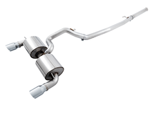 Load image into Gallery viewer, AWE Tuning Ford Focus RS Touring Edition Cat-Back Exhaust- Non-Resonated - Chrome Silver Tips