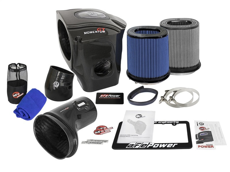 aFe Momentum GT Black Series Carbon Fiber CAIS 15-16 Dodge Challenger SRT Hellcat V8-6.2L (sc) - GTR Auto