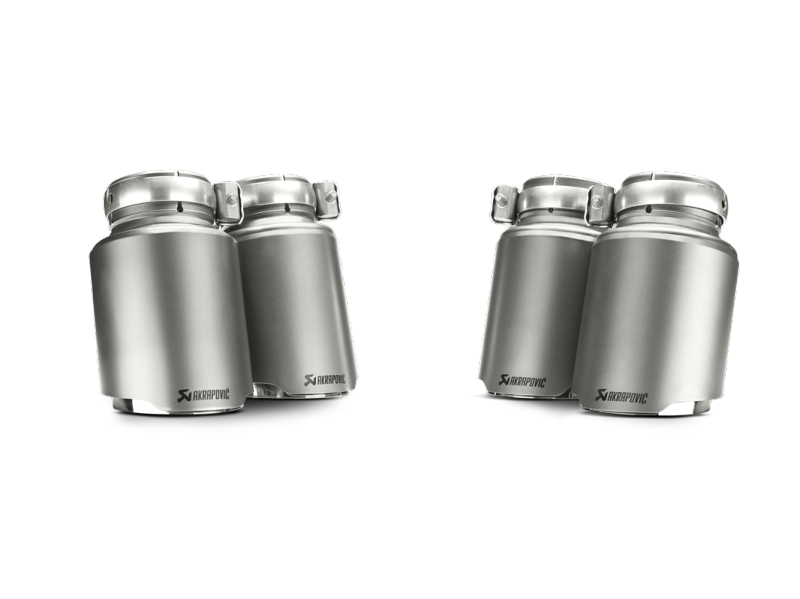 Akrapovic 14-17 BMW M3/M4 (F80/F82) Tail Pipe Set (Titanium) - GTR Auto