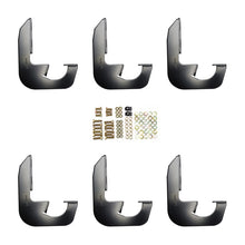 Load image into Gallery viewer, Westin 2014-2018 Chevrolet/GMC Silverado Sierra 1500 Dbl Crew Cab Running Board Mount Kit - Black - GTR Auto