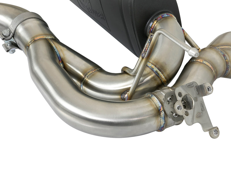 aFe MACH Force-Xp 2-1/2in Stainless Steel Axle Back Exhaust w/CF 15-19 BMW M3/M4 (F80/82/83) - GTR Auto