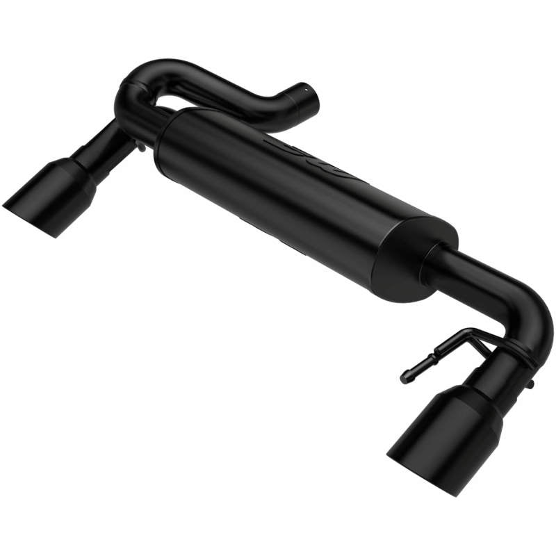 MagnaFlow 2021 Ford Bronco Street Series Axle-Back Exhaust w/ Dual Split Rear Style Exit- Black Tips - GTR Auto