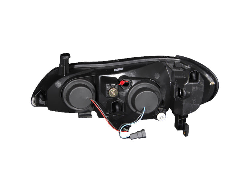 ANZO 2000-2004 Infiniti I30 Projector Headlights w/ Halo Chrome - GTR Auto