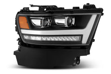 Load image into Gallery viewer, AlphaRex 19-20 Ram 1500HD PRO-Series Proj Headlight Plnk Style Blk w/Activ Light/Seq Signal/Plnk DRL - GTR Auto