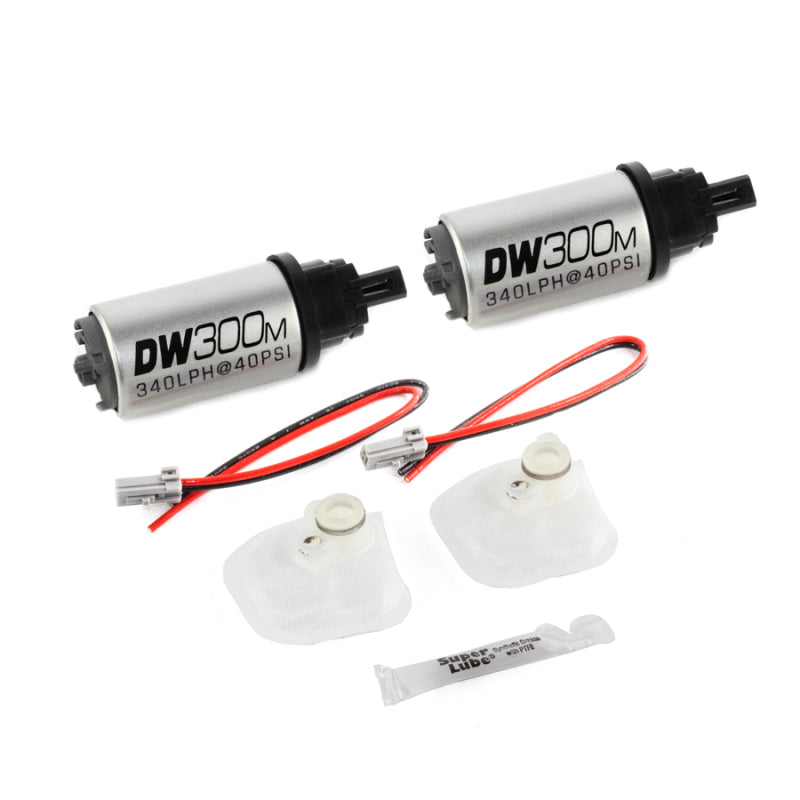 DeatschWerks 340 LPH Ford In-Tank Fuel Pump DW300M Series w/ 07-10 GT500 / GT500KR Install Kit - GTR Auto