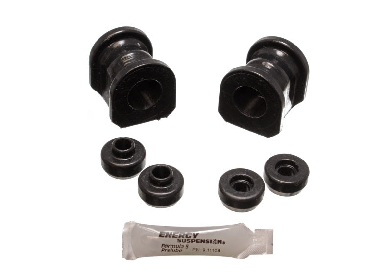 Energy Suspension 89-94 Nissan 240SX (S13) Black 24mm Front Sway Bar Bushing Set - GTR Auto