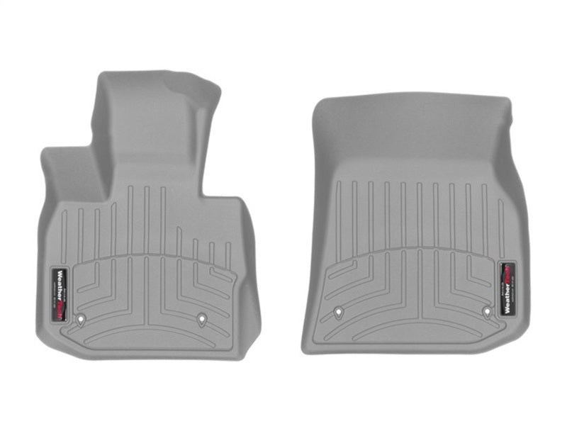 WeatherTech 2018+ BMW X3 Front FloorLiner - Grey - GTR Auto