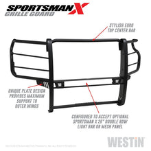 Load image into Gallery viewer, Westin 2020 Chevy Silverado 2500/3500 Sportsman X Grille Guard - Textured Black - GTR Auto