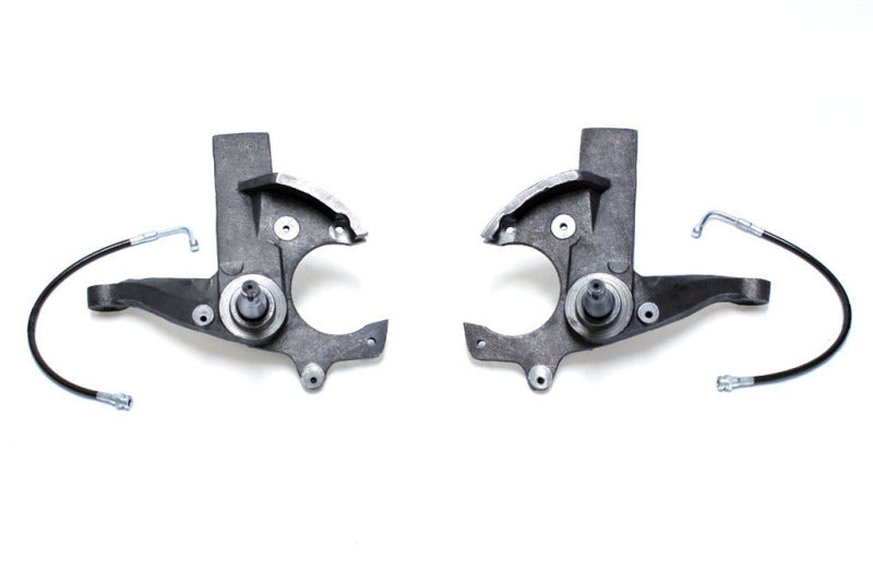 MaxTrac 82-04 Chevrolet S-10 2WD 3in Front Lift Spindles w/Extended DOT Compliant Brake Lines - GTR Auto