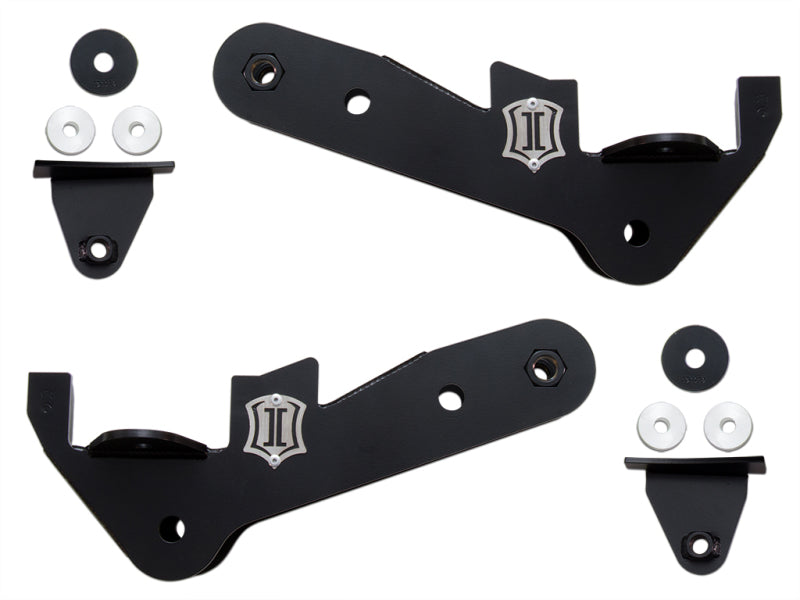 ICON 2017+ Ford Super Duty 4 Link Frame Bracket Kit - GTR Auto