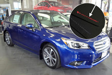 Load image into Gallery viewer, Rally Armor 15-19 Subaru Legacy Black UR Mud Flap w/ Silver Logo MF34-UR-BLK/SIL