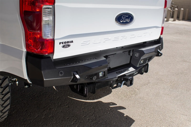 Addictive Desert Designs 17-18 Ford F-250 Raptor Stealth Fighter Rear Bumper w/ Backup Sensor Cutout - GTR Auto