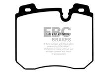 Load image into Gallery viewer, EBC 90-95 BMW 750iL 5.0 (E32) Redstuff Front Brake Pads - GTR Auto