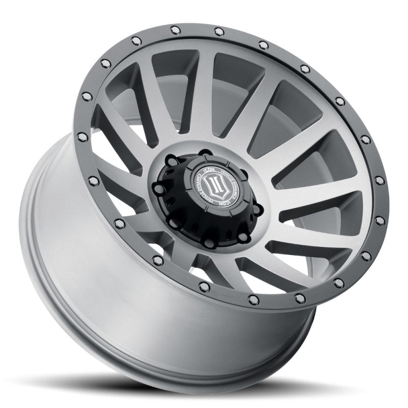 ICON Compression 20x10 8x170 -19mm Offset 4.75in BS 125mm Bore Titanium Wheel - GTR Auto