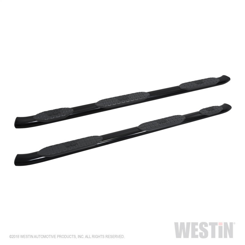 Westin 2019 Chevrolet Silverado/Sierra 1500 CC (5.5ft) PRO TRAXX 5 WTW Oval Nerf Step Bars - Black - GTR Auto