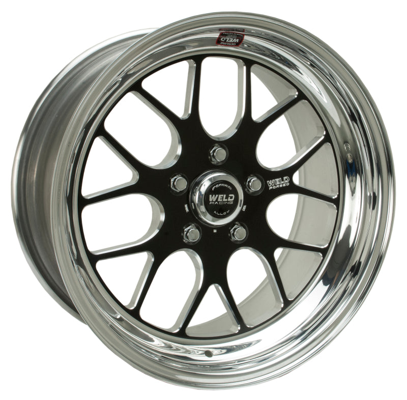 Weld S77 18x7 / 5x4.75 BP / 4.2in. BS Black Wheel (Low Pad) - Non-Beadlock - GTR Auto