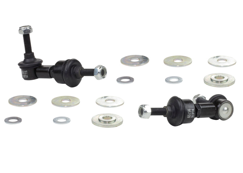 Whiteline 89-98 Nissan 240SX S13 & S14 Front Swaybar link kit-adjustable ball end links - GTR Auto