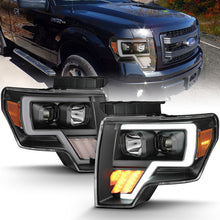 Load image into Gallery viewer, ANZO 2009-2014 Ford F-150 Projector Light Bar G4 H.L. Black Amber - GTR Auto