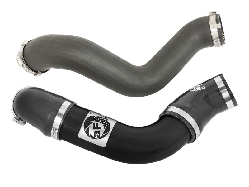 aFe BladeRunner 3in Intercooler Tube - Black Cold Side 15-16 Ford Mustang EcoBoost L4-2.3L (t) - GTR Auto