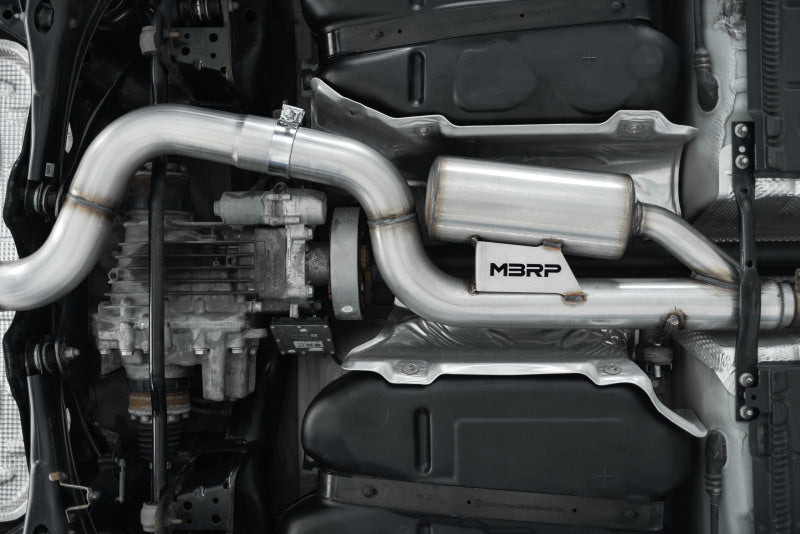 MBRP 15-19 VW Golf R 3in Cat Back Single Exit Exhaust Pro Series w/ Valve Delete - T304 - GTR Auto