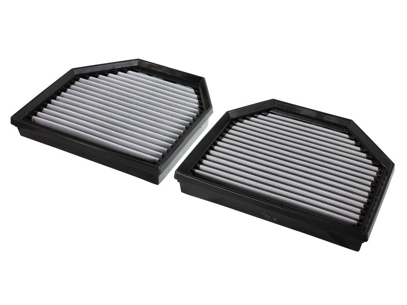 aFe MagnumFLOW OEM Replacement Air Filter PRO Dry S 2015 BMW M3/M4 (F80/F82) 3.0L S55 (tt) Qty. 2 - GTR Auto