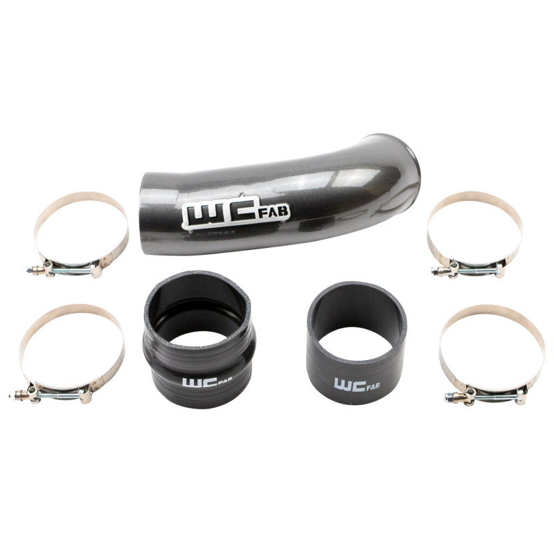 Wehrli 2020-2024 Chevrolet 6.6L L5P Duramax 4in Intake Resonator Pipe - Sparkle Bomber Orange