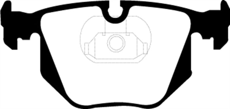 EBC 04-06 BMW X3 2.5 (E83) Greenstuff Rear Brake Pads - GTR Auto
