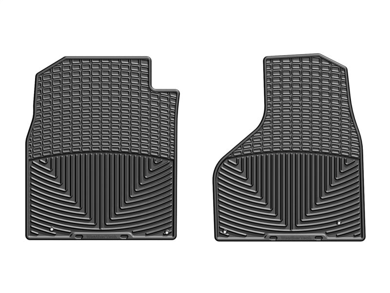 WeatherTech 12-15 Dodge Ram Truck 1500 Front Rubber Floor Mats - Black W337