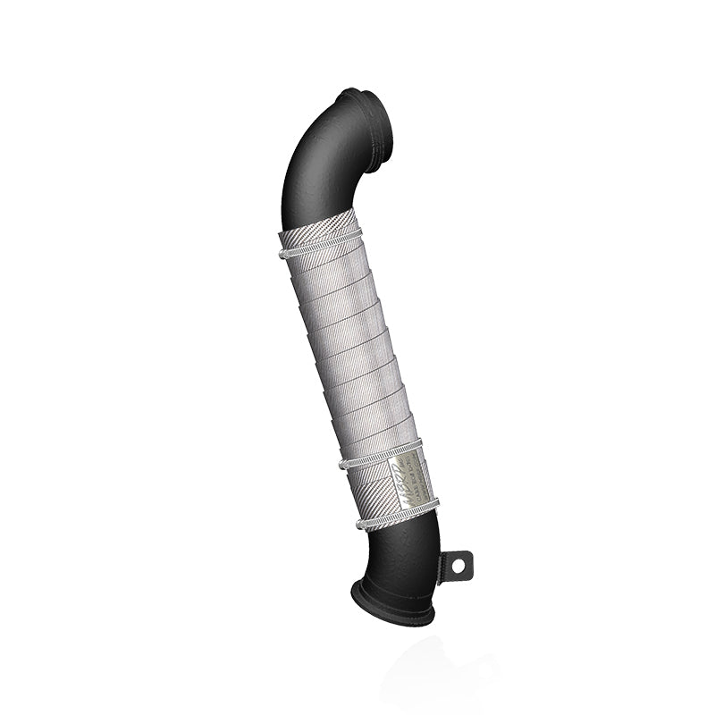 MBRP 04.5-2010 Chev/GMC 6.6L Duramax Black 3in Down Pipe - GTR Auto