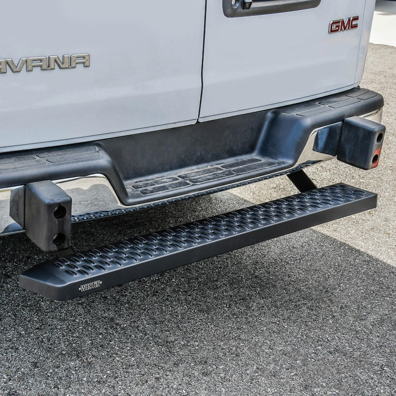 Westin Ford Transit Van 150/250/350 (Single 54in. Pass Door) Grate Steps Running Boards - Tex. Blk - GTR Auto