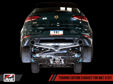 Load image into Gallery viewer, AWE Tuning Volkswagen GTI MK7.5 2.0T Touring Edition Exhaust w/Chrome Silver Tips 102mm - GTR Auto