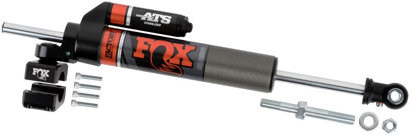 Fox 2007+ Jeep JK 2.0 Factory Series ATS Steering Stabilizer 22.15in Ext L - Orange Heritage Logo - GTR Auto