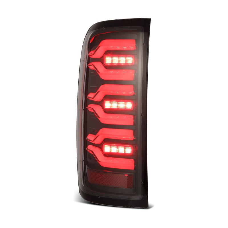 AlphaRex 14-18 Chevy Silverado 1500 Luxx-Series LED Tail Lights Alpha-Black w/Activ Light/Seq Signal - GTR Auto