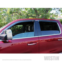 Load image into Gallery viewer, Westin 2019 RAM 1500 Crew Cab (Non Classic) Slim Wind Deflector 4pc - Smoke