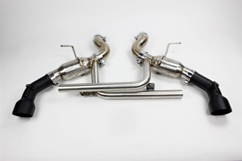 Mishimoto 2016+ Chevrolet Camaro SS Dual-Tip Pro Axle-Back Exhaust w/ Black Tips - GTR Auto