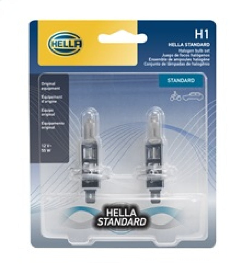 Hella Bulb H1 12V 55W P145S T25 (2) - GTR Auto