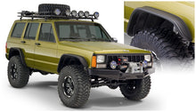 Load image into Gallery viewer, Bushwacker 84-01 Jeep Cherokee Flat Style Flares 4pc - Black - GTR Auto