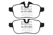 Load image into Gallery viewer, EBC 09+ BMW Z4 3.0 (E89) Yellowstuff Rear Brake Pads - GTR Auto