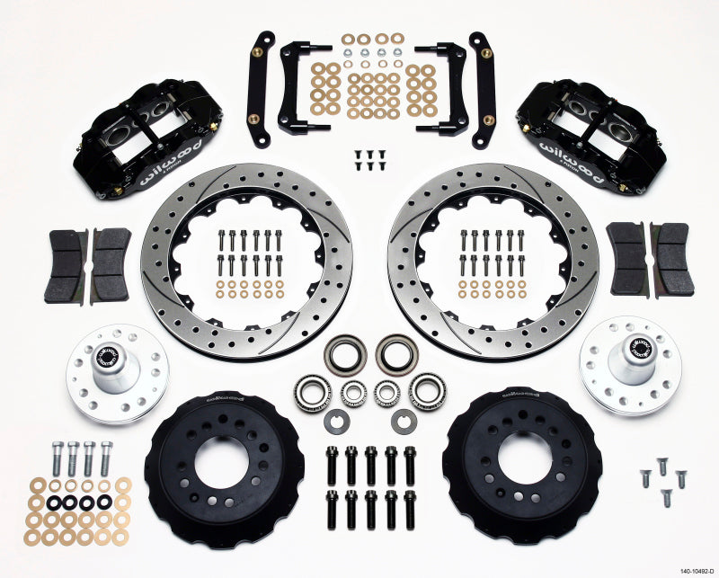 Wilwood Narrow Superlite 6R Front Hub Kit 12.88in Drilled 79-81 Camaro - GTR Auto